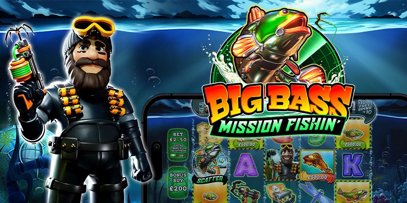Игра Big Bass Mission Fishin': Секретная Рыбалка в Мире Слотов