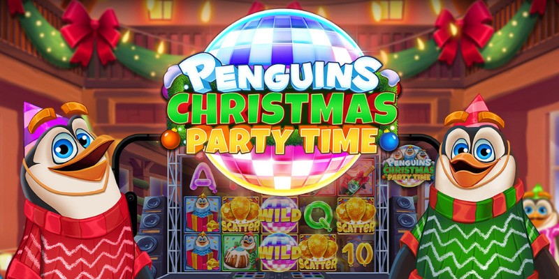 Penguins Christmas Party Time: Обзор слота и где играть