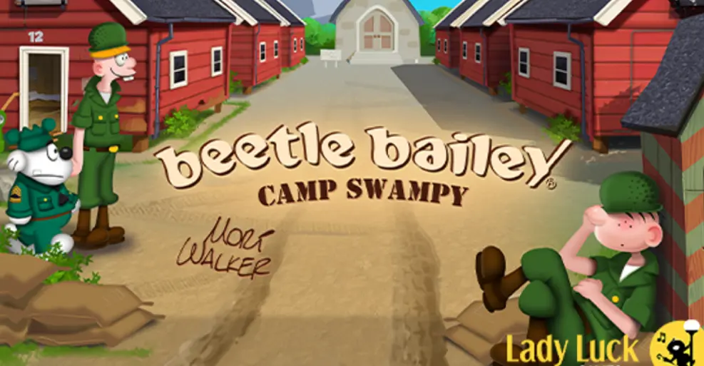 Beetle Bailey Camp Swampy: Выбор места для игры