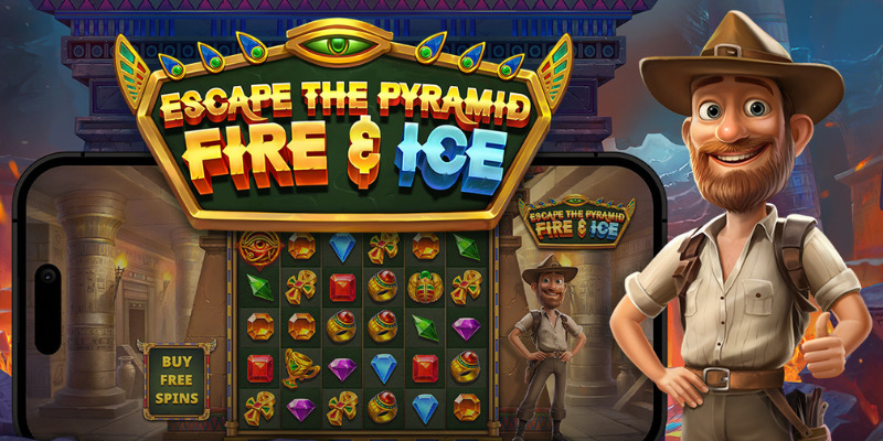 Слот Escape the Pyramid Fire & Ice: как играть и выигрывать