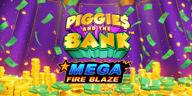 Mega Fire Blaze: Piggies and the Bank - Играть в слот онлайн